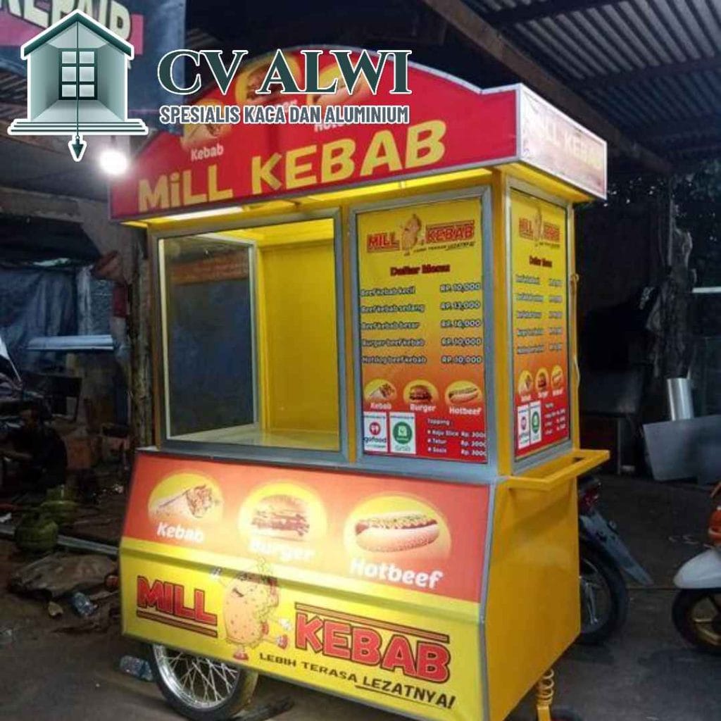 Bengkel Gerobak Aluminium Kekinian untuk Bisnis Kuliner