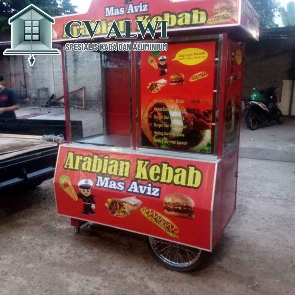 Harga Gerobak Aluminium Minimalis Terbaru 2024