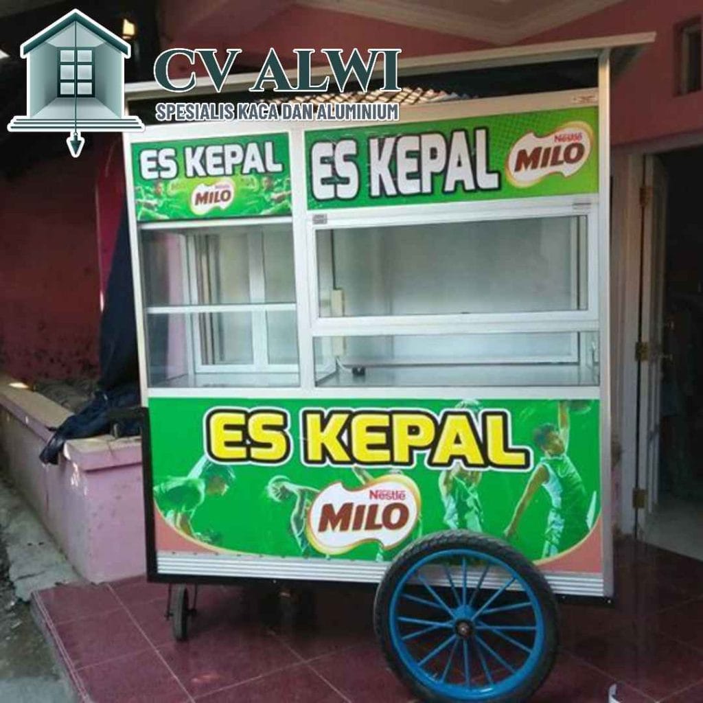 Tempat Pembuatan Gerobak Aluminium Murah di Bekasi