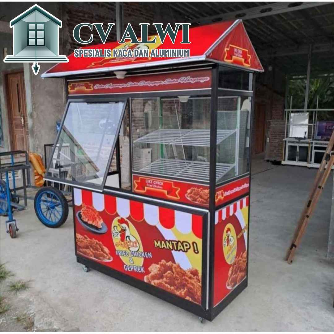 Harga Gerobak Aluminium Minimalis Terbaru 2024