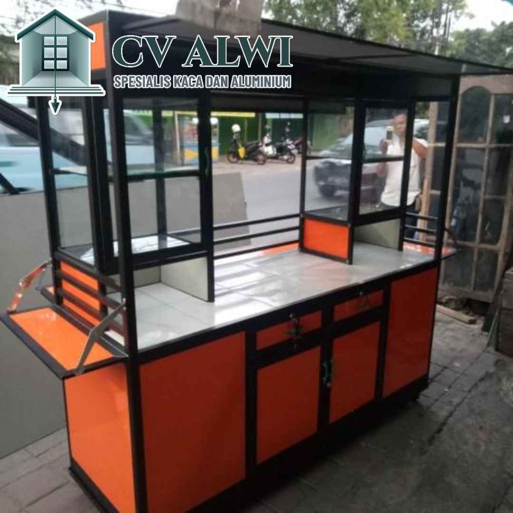 Tempat Pembuatan Gerobak Aluminium Murah di Bekasi