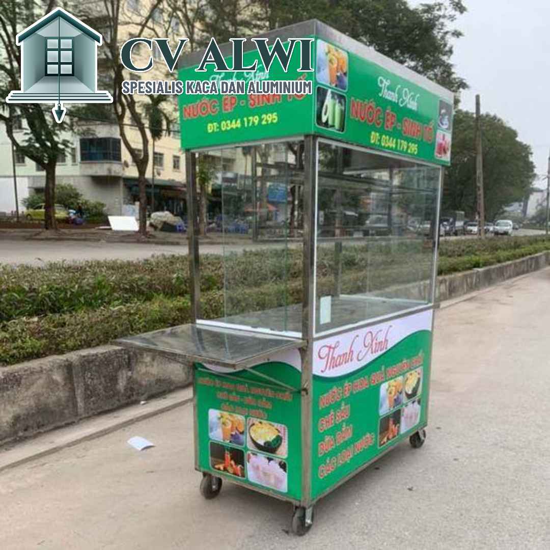 Bengkel Gerobak Aluminium Kekinian untuk Bisnis Kuliner