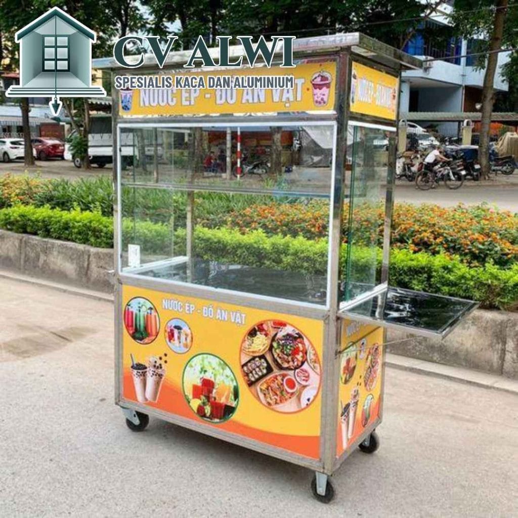Harga Gerobak Aluminium Minimalis Terbaru 2024