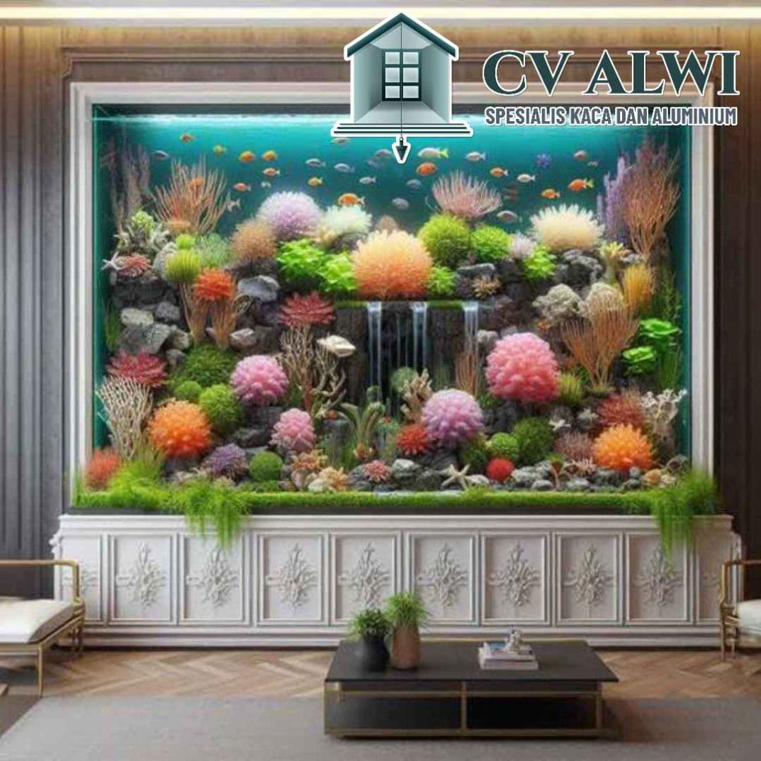 Jasa Pembuatan Aquarium Custom Minimalis di Tangerang Murah